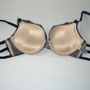 SUPER PUSH UP EXTREME PADDED MAXIMUM LIFT ADD 2 CUP SIZE BOMBSHELL 3 HOOK